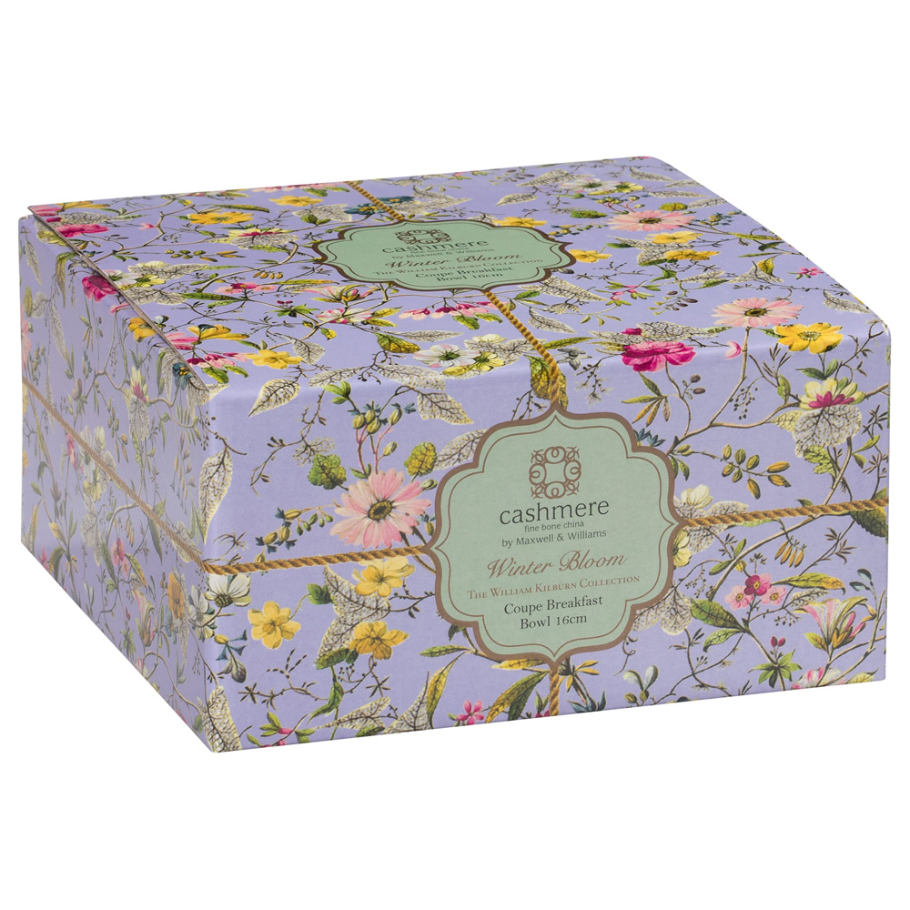 Миска суповая Maxwell & Williams Winter Bloom KILBURN, фарфор, 16 х 7,5 см, 850 мл